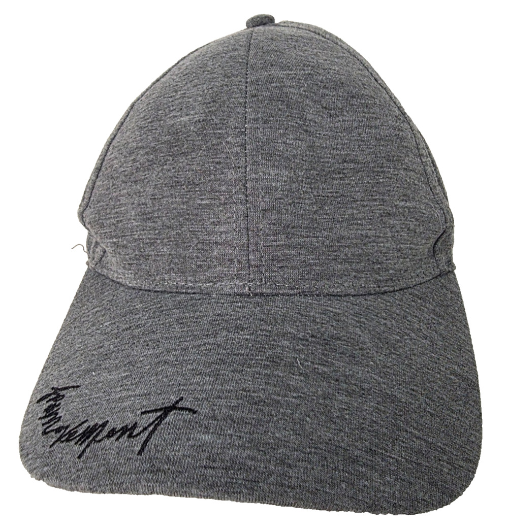 Free People FP Movement Womens Gray Crisscross Ponytail Adjustable Baseball Cap